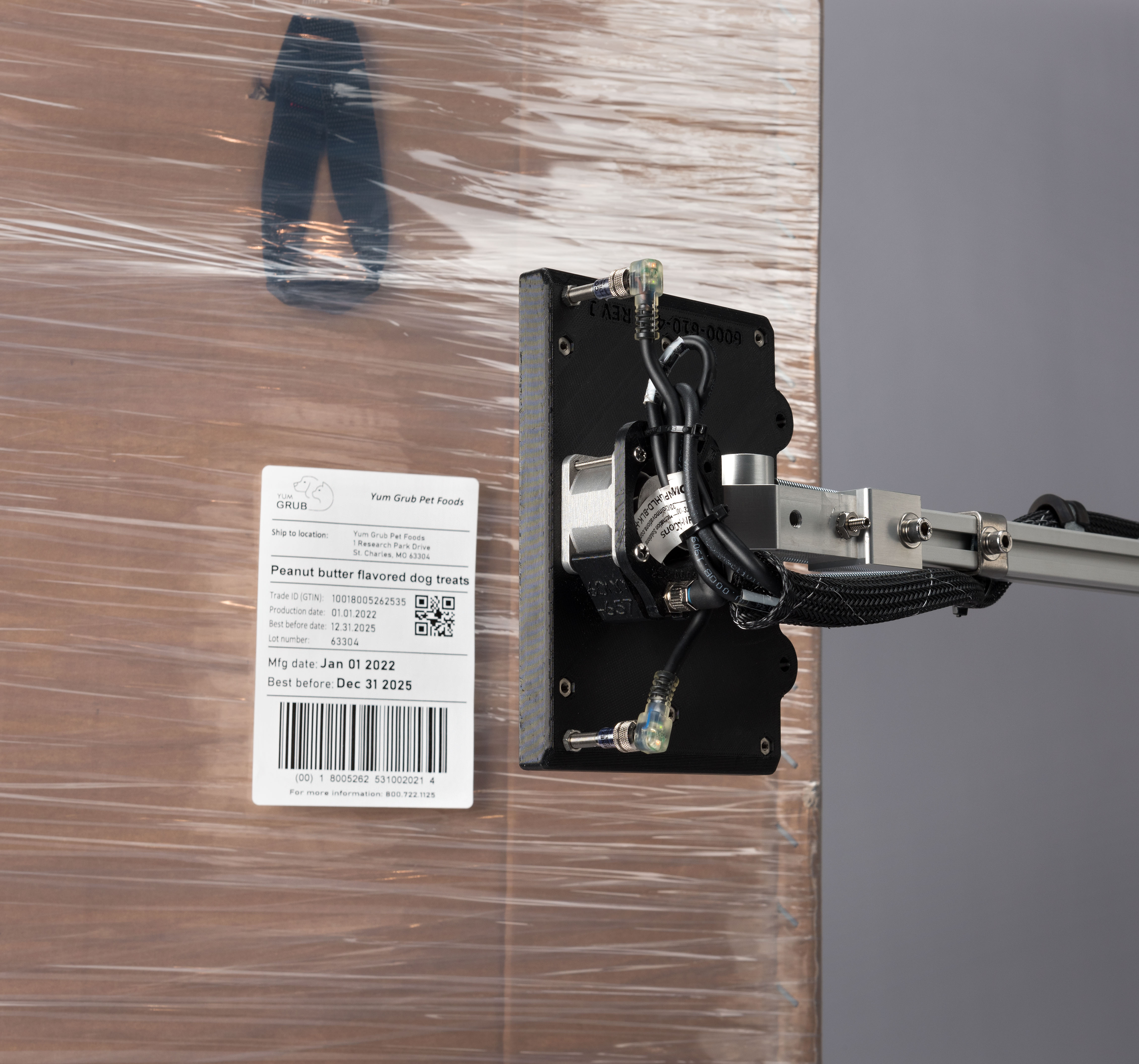 Palet Sensor Smart Sensors Gives Automated Print‐And‐Apply Systems a Big Advan